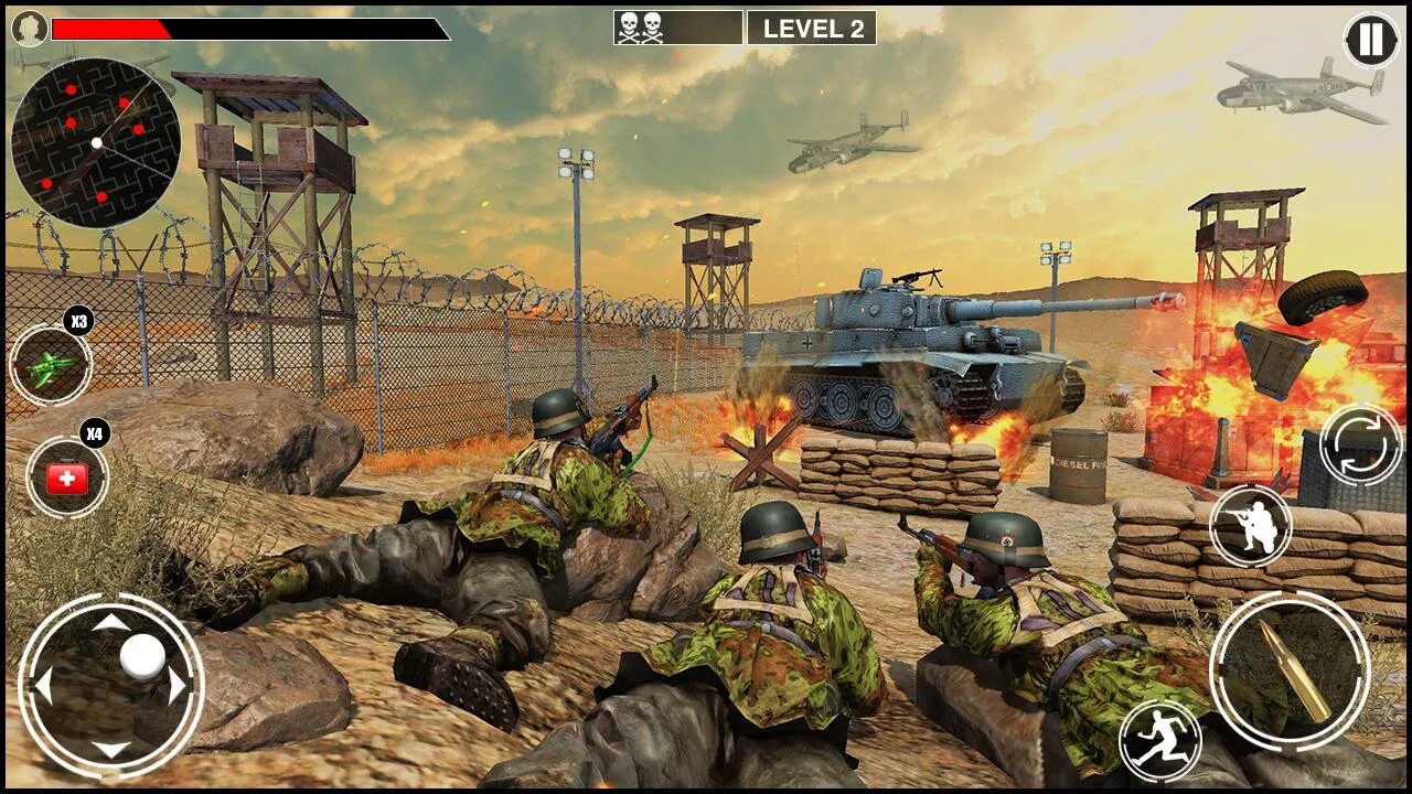Взрослая Военная Игра