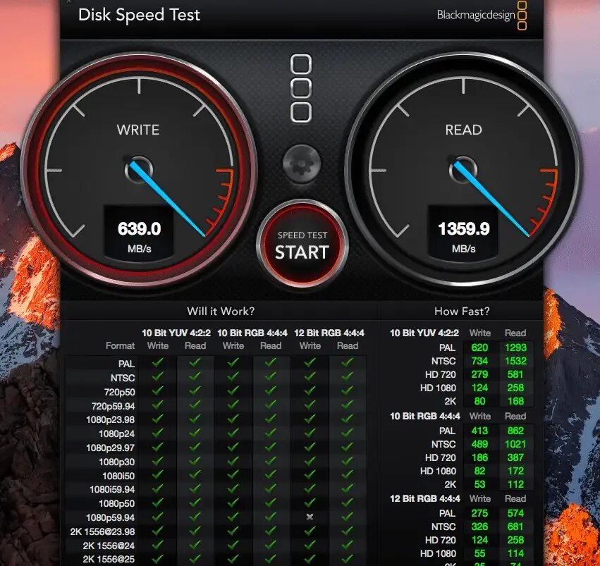 Blackmagic speed test. Blackmagic Disk Speed Test. Скорость ссд дисков. Скорость SSD. Тест скорости SSD диска.