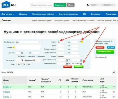 Где дешевые домены