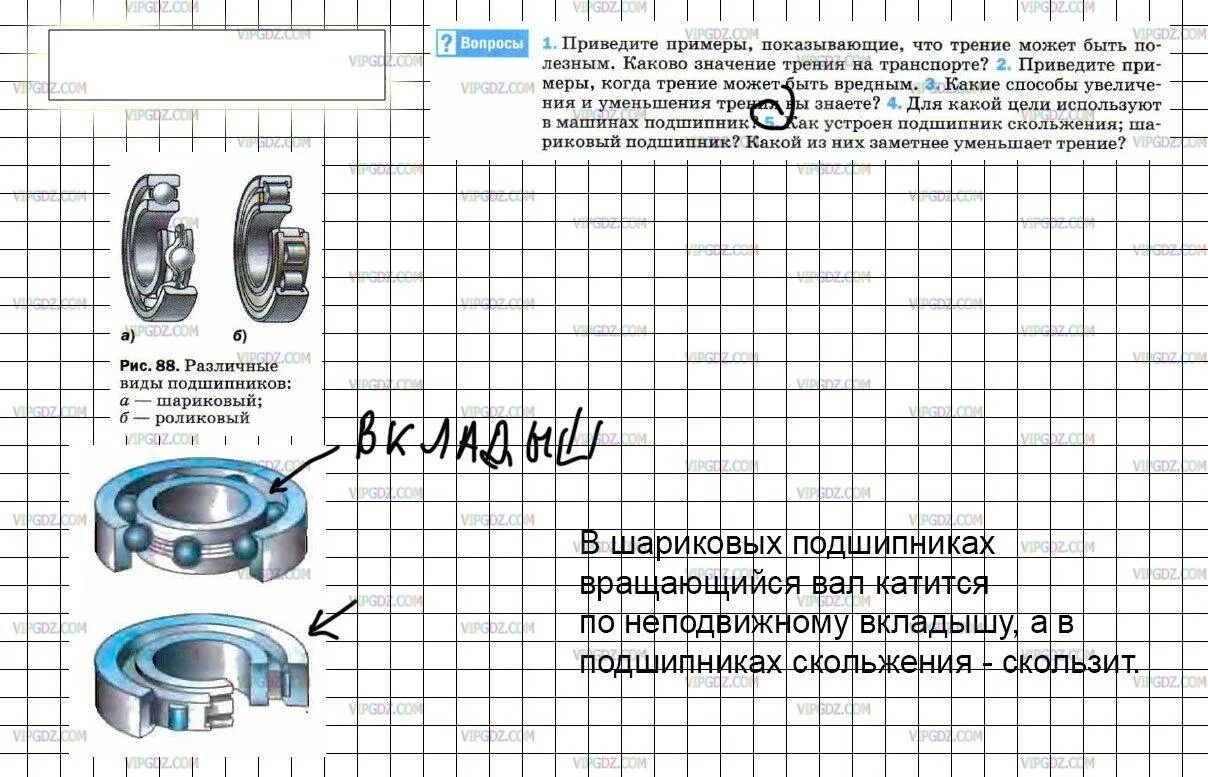 Какой из подшипников заметнее уменьшает трение