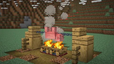 I present to you a pig on a grill : r/Minecraft.