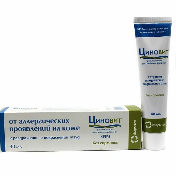 Циновит крем 40мл. Циновит крем 40 мл №1 туба. Циновит крем д/кожи цинк пиритионом 40мл.. Циновит крем от аллергических проявлений.