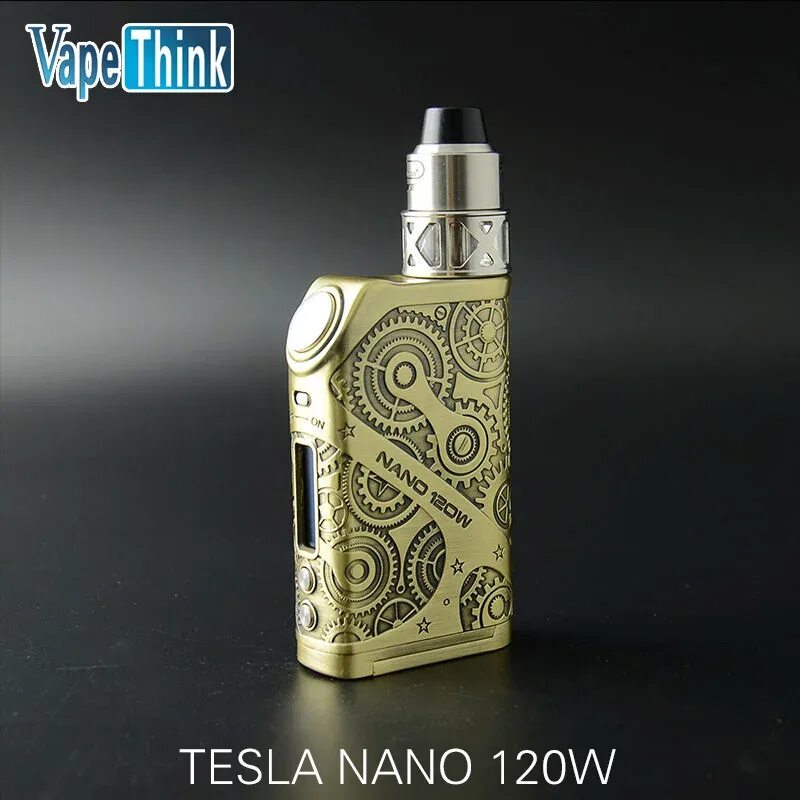 Вейп золотистый. Teslacigs Nano 120w. Вейп Тесла 120w. Tesla Nano 120w. Tesla 250w Vape.