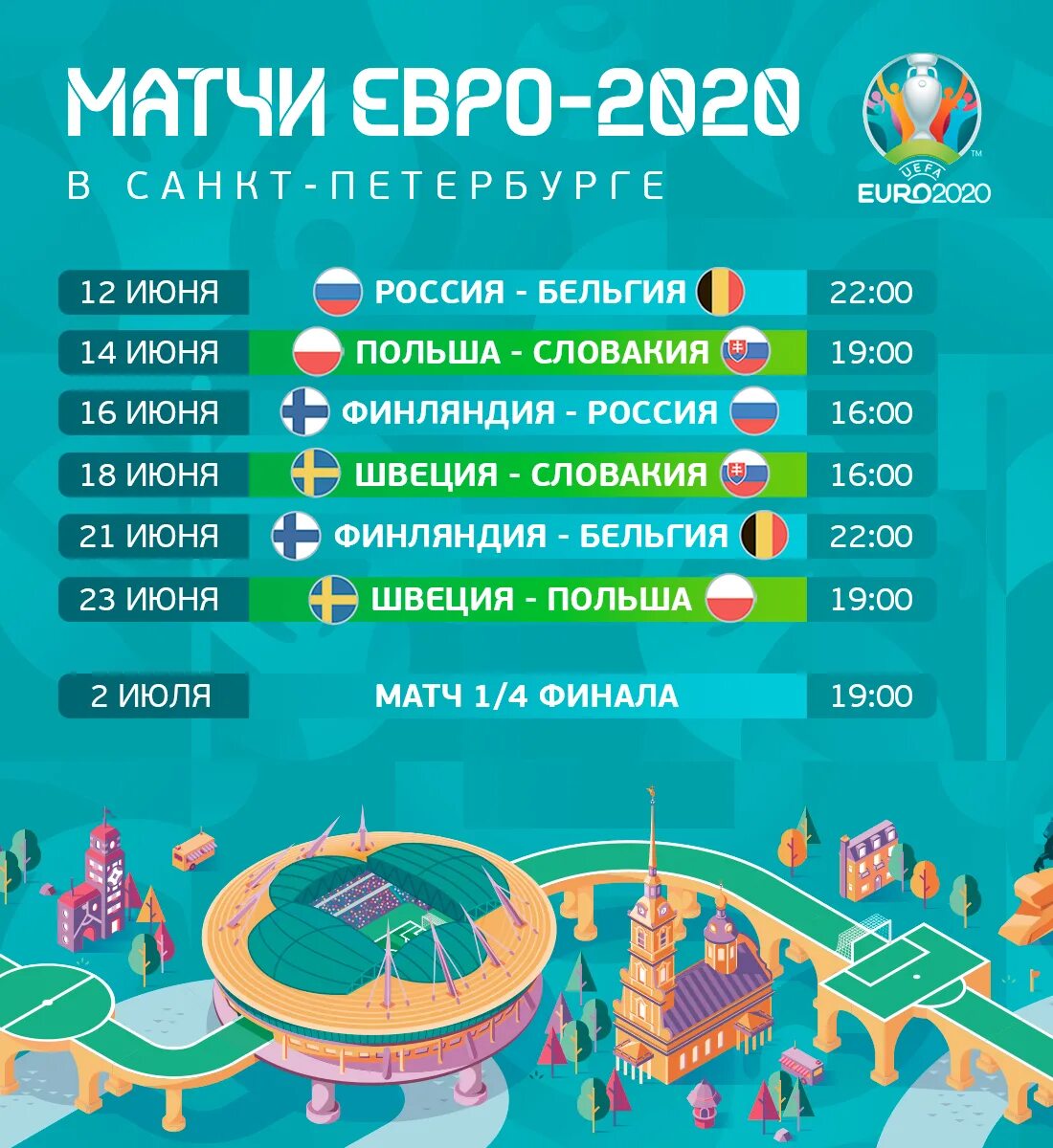 Матче евро 2020