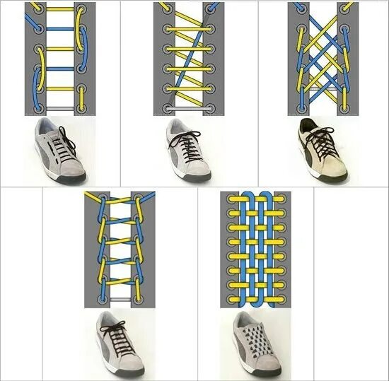 Способы завязывания шнурков на 5 дырок. Типы шнурования шнурков на 6 дырок. Как завязать шнурки на кроссовках 5 дырок. Варианты шнуровки кед 6 дырок.