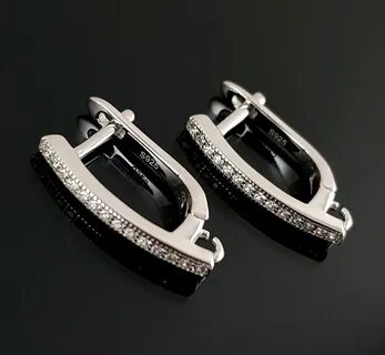 Серьги серебро 925