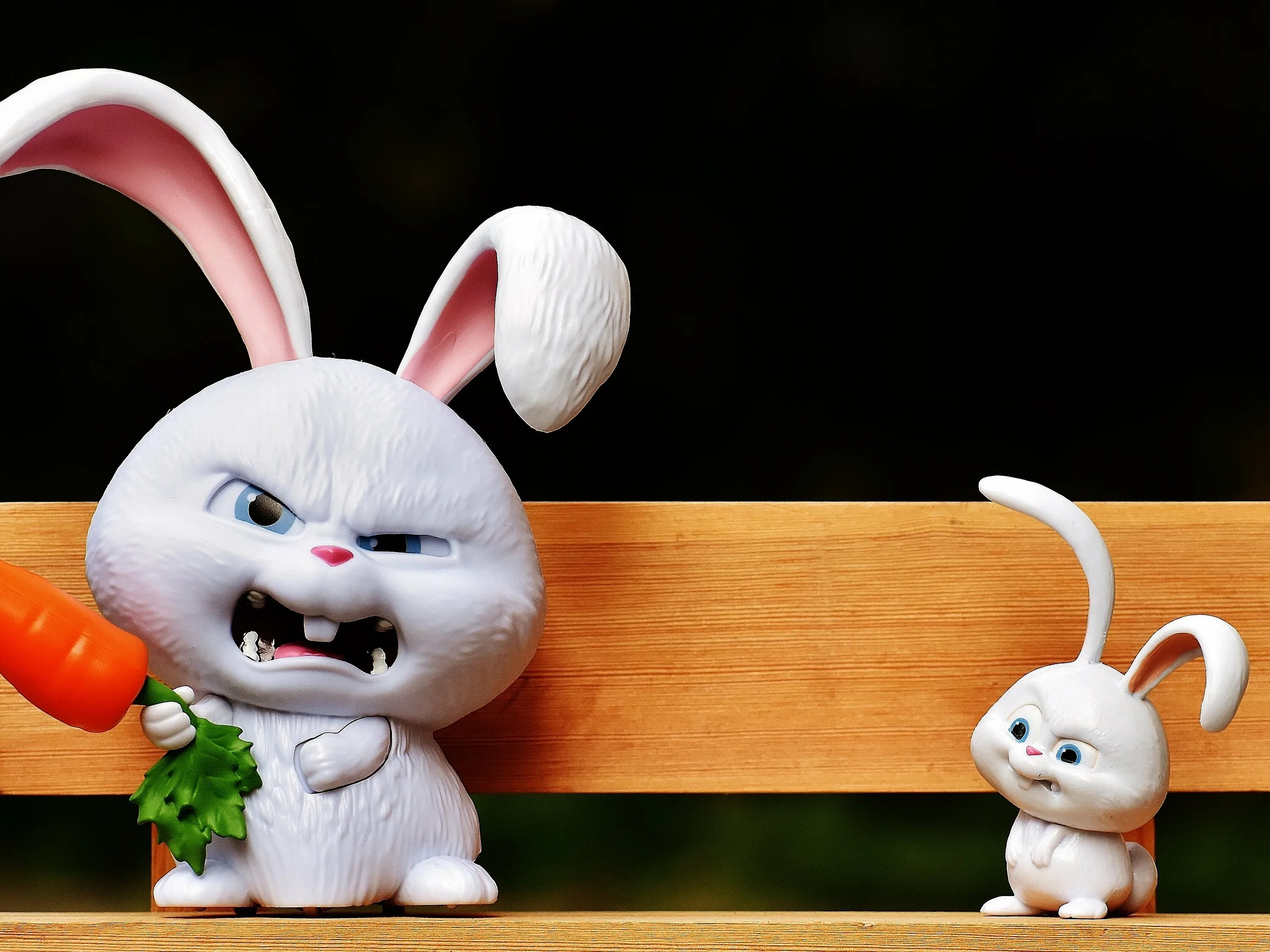 Зайчик прикол. Кролик снежок. Заяц с морковкой. Злой заяц с морковкой.
