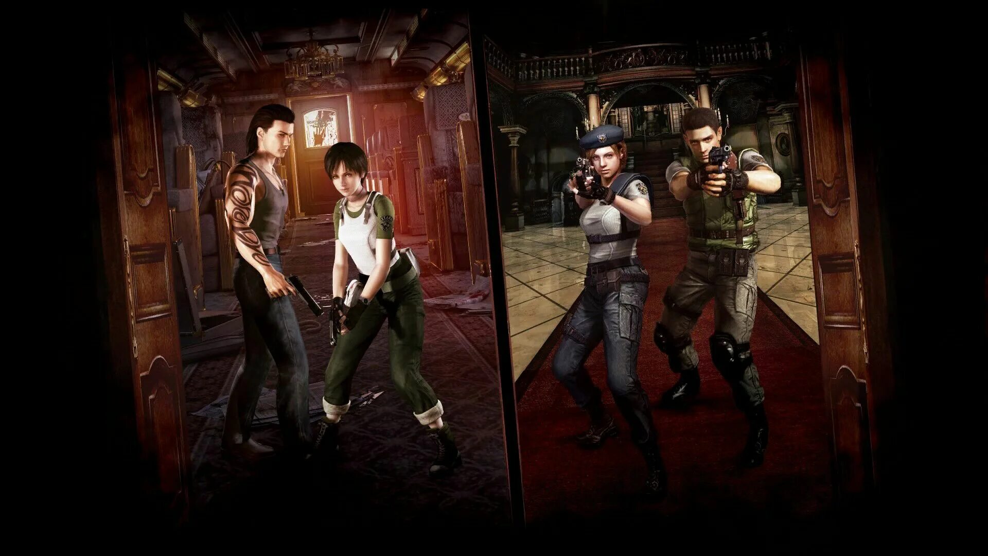 Resident Evil 1 Remastered.