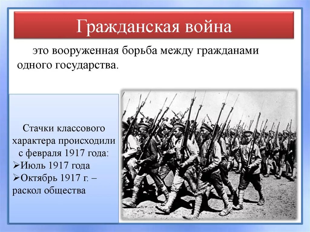 Конформизм это вооруженная борьба между государствами классами. Вооруженное Противостояние 1917. Окончание гражданской войны.