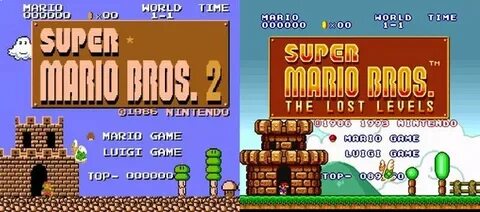 Mario bros 2 lost levels