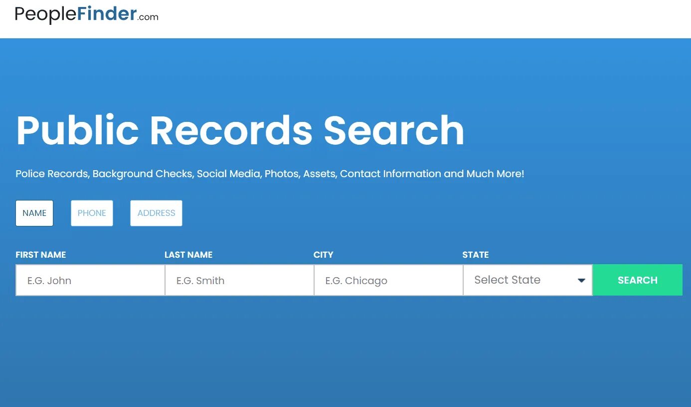 Search records