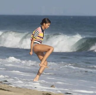 Zendaya - Shooting a music video on the beach in Santa Monica. 