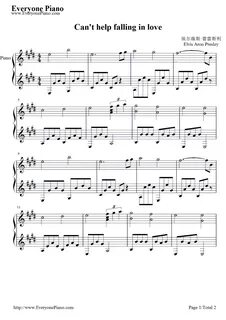 Песня элвиса пресли can t falling