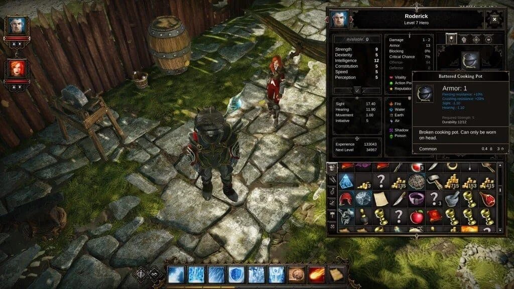 РПГ Divinity Original. Дивинити ориджинал син 2 крафт. Divinity Original sin снаряжение. Дивинити инвентарь. Divinity original sin жезл