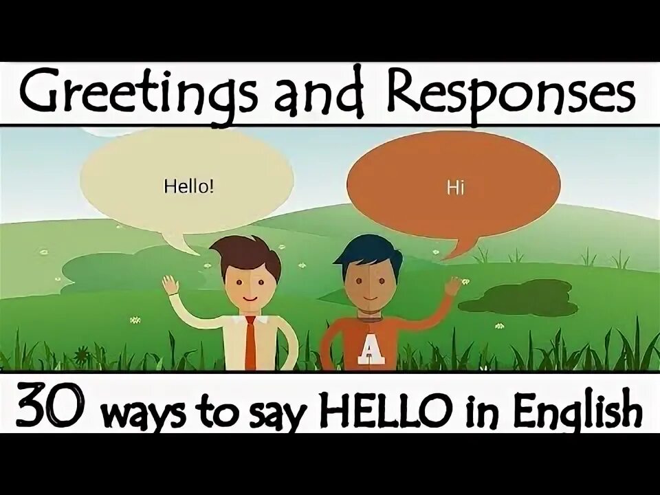 Hello ways. Saying hello in English. Greetings in English ways to say hello. How to say hello in different ways. Different ways to say hello in English.