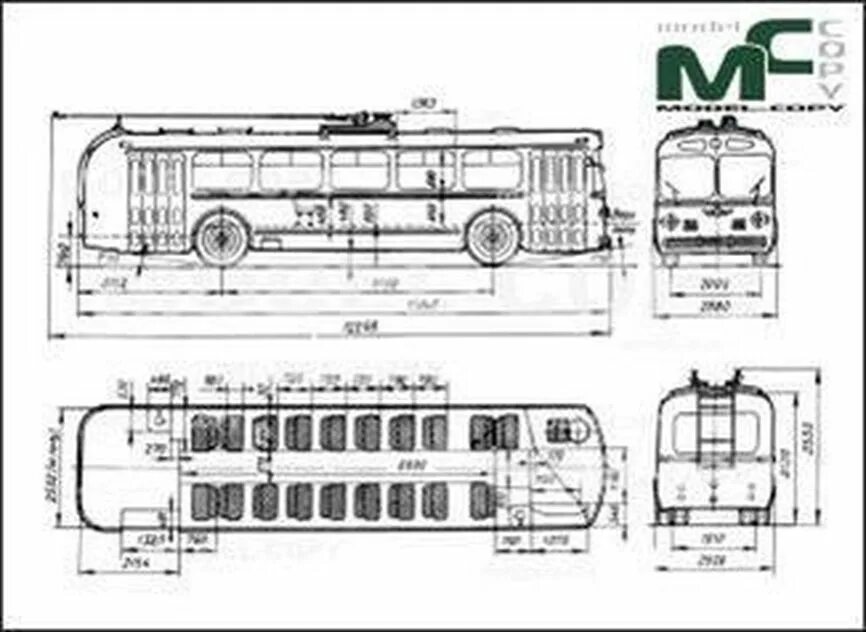 Длина троллейбуса. Габариты троллейбуса ЗИУ 682. Троллейбус ЗИУ габариты. Чертеж троллейбуса БКМ 321. Чертеж троллейбуса ЗИУ.