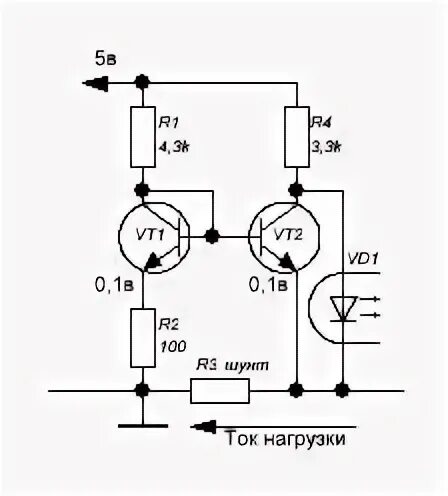 Усиление напряжения транзистором схемы