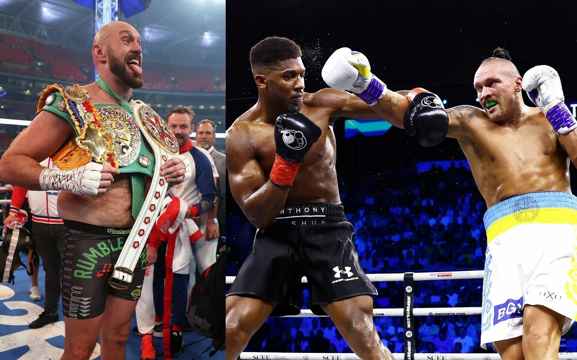 Тайсон vs усик. Холифилд усик фьюри. тайсон фьюри энтони джошуа. tyson fury usyk. эдди хирн боксер.