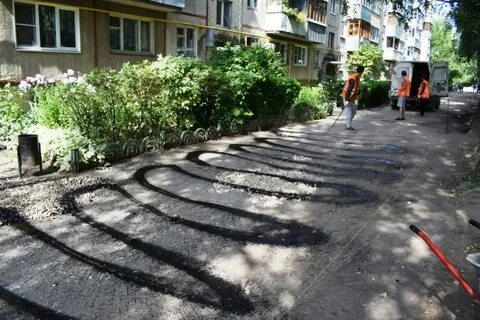 Ремонт проездов к дворовым территориям