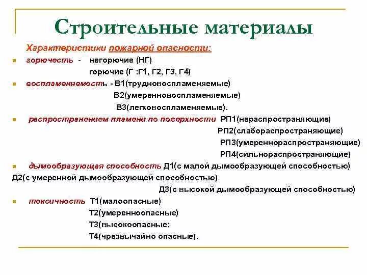 Группы по воспламеняемости подразделяются горючие строительные. Строительные материалы классификация пожароопасные свойства. Классификация пожарной опасности строительных материалов. Пожарно-техническая классификация строительных конструкций. Горючесть строительных материалов.