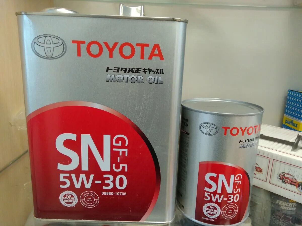 Масло sn sf. Toyota 5w-30 SN gf-5. Toyota Ltd SN 5w30. Тойота 5w30 1 литр. Тойота 5 w 40 4.