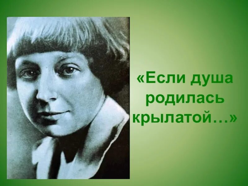 Портрет м Цветаевой. Крылатая душа цветаевой