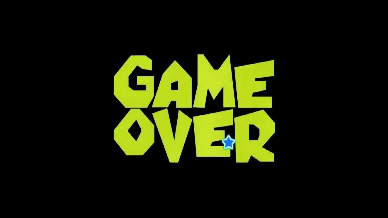 Gam. Game over. game over в игре. super mario galaxy game over. изображение game over.