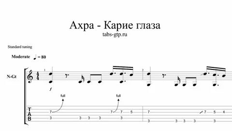 Твои красивые глаза аккорды
