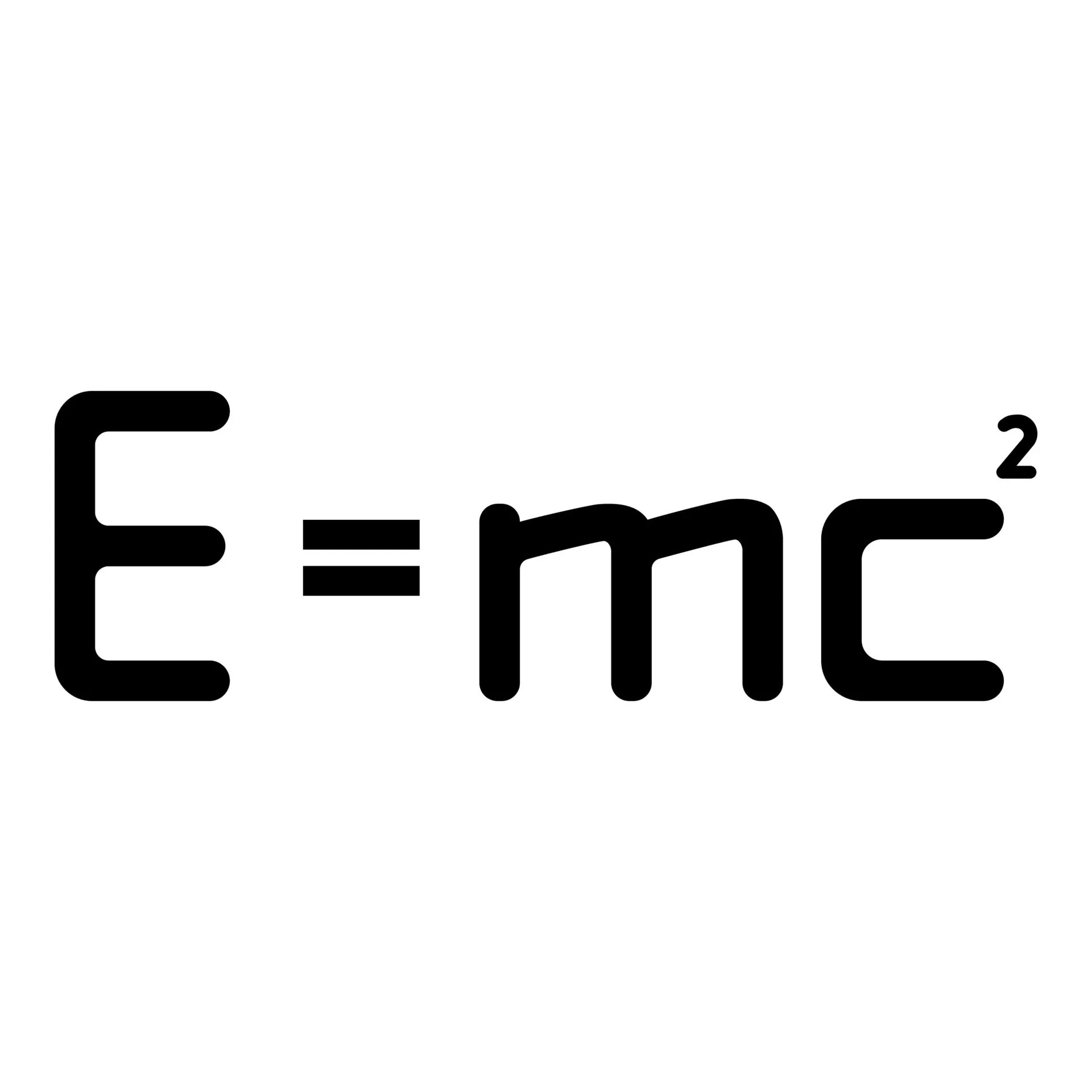 Е равно мс. E mc2 формула. E=mc². Е равно МЦ квадрат. E=mc2 пиктограмма.