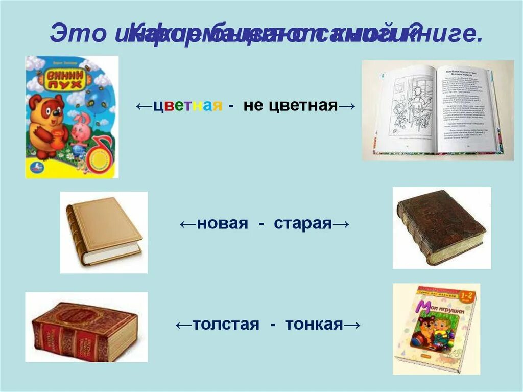 Картинки виды книг