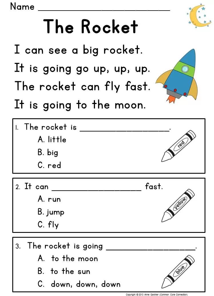 Simple reading tests
