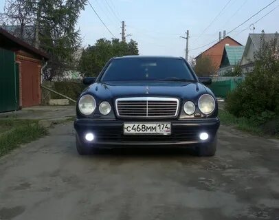 Туманки w210