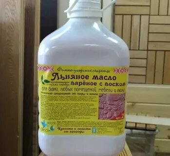 Льняной воск для дерева