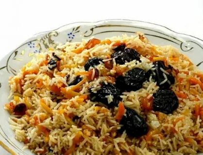 Плов с сухофруктами в мультиварке