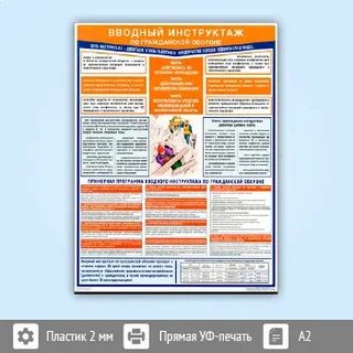 Инструкция вводного инструктажа по гражданской обороне