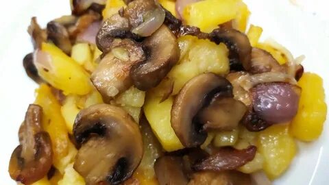 Кабачки картошка шампиньоны