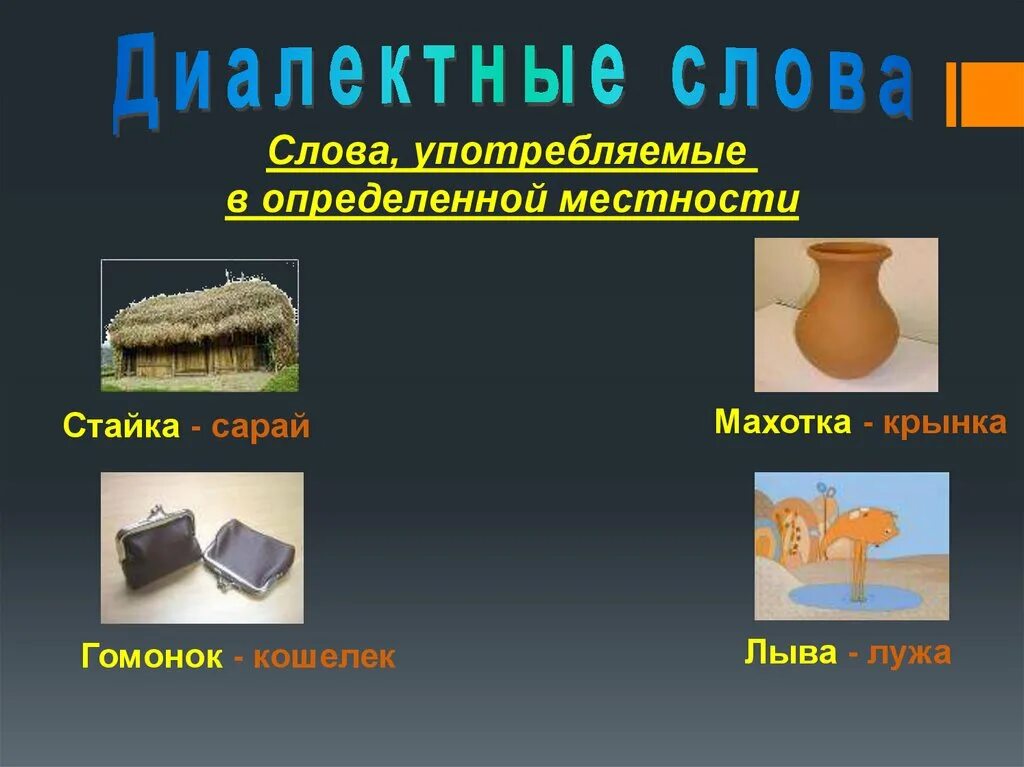 Профессиональные и диалектные слова. Диалектные слова это слова. Диалектизмы примеры. Слова диалектизмы.