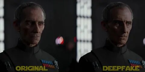 Rogue One's CGI Tarkin & Leia Improved Via Deepfake.