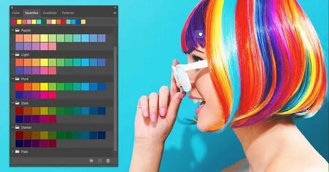 окрашивание волос color