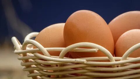 There are some eggs