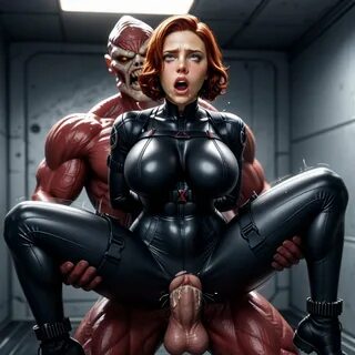 Black Widow only the Green Meanie can satisfy her now - Tinkerbomb's Avengers!