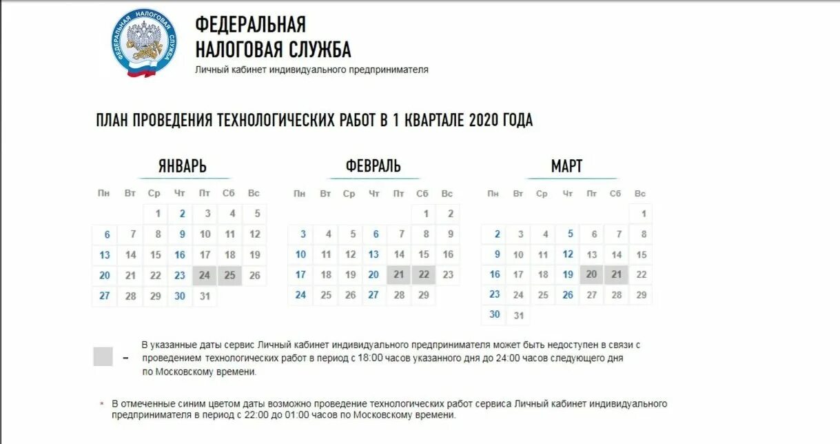 Кварталы фнс. График технических работ на сайте ФНС. Личный кабинет ИП - ФНС 2021. Налоговая личный кабинет режим график. План проведения технических работ на сайте ФНС.