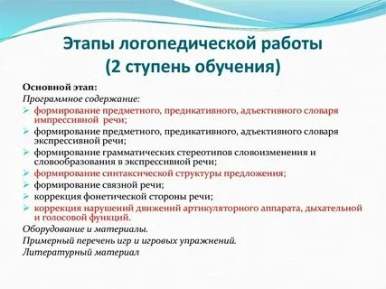 Перестановки в логопедии
