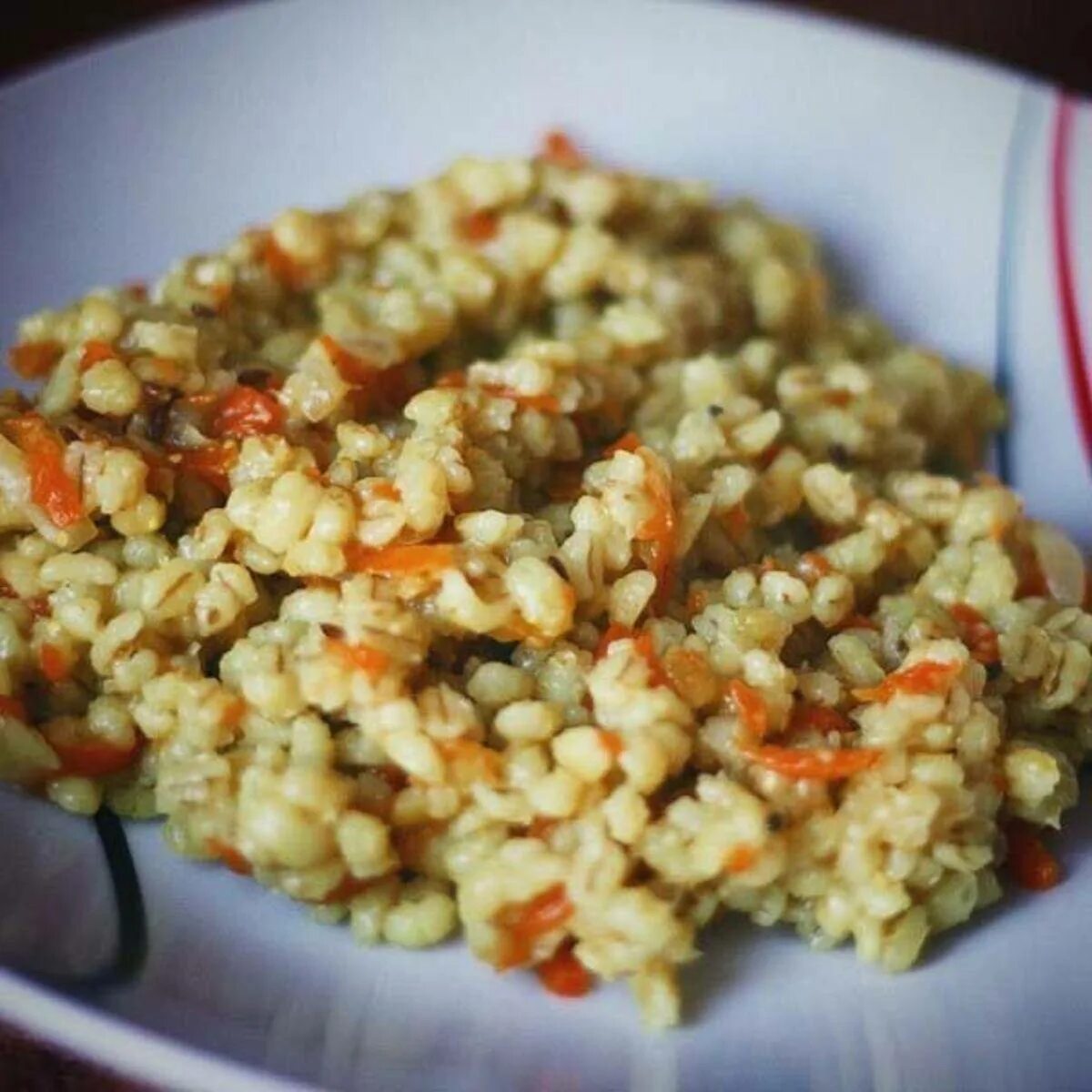 Как вкусно приготовить перловку с овощами