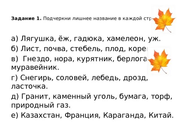 1 подчеркни лишнее слово. Подчеркни лишнее название в каждой строчке. Вычеркни лишнее название в каждой строчке. Подчеркни лишнее слово в каждой строке. Лягушка ёж гадюка хамелеон уж лишнее слово.