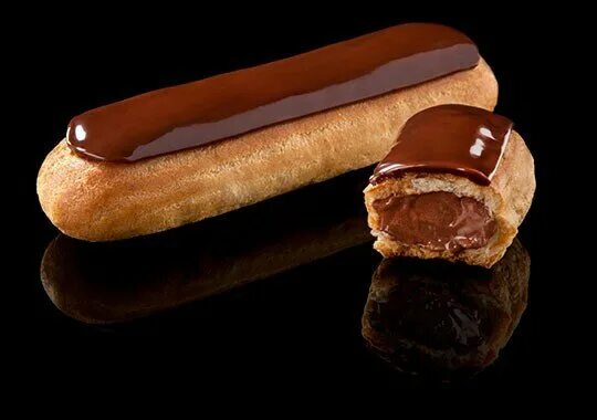 Пирожное эклер. Эклер вишня шоколад. Эклеры на тарелке. Эклер перевод с французского. Пирожное эклер.