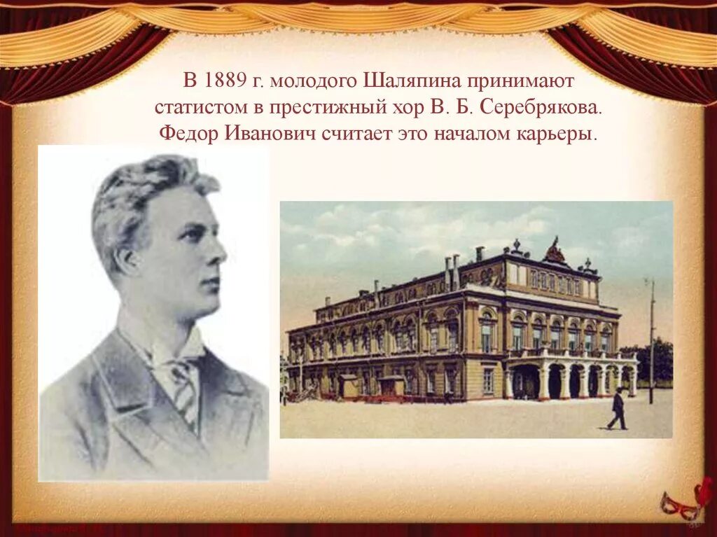 Памятные даты шаляпина