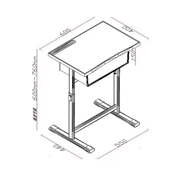 Высота школы стола. Размер школьной парты для 1 класса. Габариты школьной парты. Габариты одноместной парты. Парта-конторка чертеж.