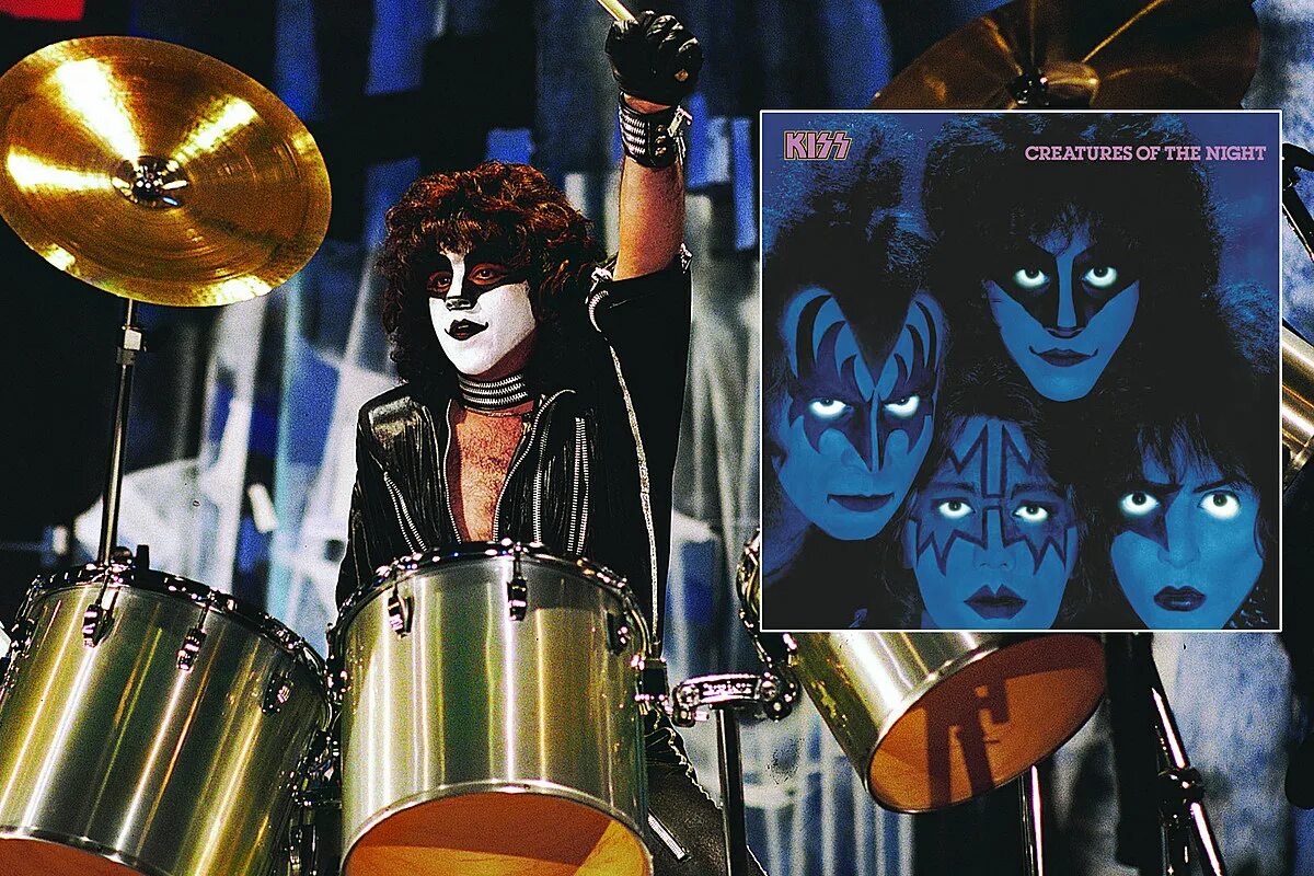 Kiss the night. 1982 Creatures of the Night. Creatures of the Night Kiss альбом. Kiss 1982. Kiss 1982 creatures of the Night фото.