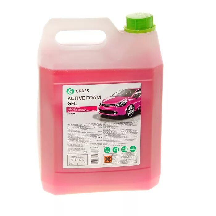 Grass foam gel. Автошампунь Грасс 5л. Автошампунь для бесконтактной мойки 5л Грасс. Gel + Грасс 5л. Автошампунь бесконтактной мойки (активная пена) grass Active Foam Gel (24кг).